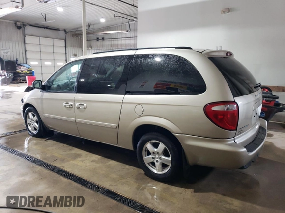 2007 Dodge Grand Caravan SXT with VIN 2D8GP44L57R321927, listed as a Copart auction lot 53143605 with 157,185 mi miles and Salvage Title. Bid and sale history available at DreamBid. Image 2.