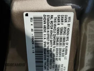 2004 Honda Odyssey EX-L with VIN 5FNRL18934B107378, listed as a Copart auction lot 51972795 with 186,043 mi miles and Salvage Title. Bid and sale history available at DreamBid. Image 15.