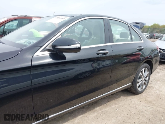2015 Mercedes-Benz C C 300 Luxury with VIN 55SWF4KBXFU040013, listed as a IAAI auction lot 42136894 with 123,460 mi miles. Bid and sale history available at carsss.com. Image 15.