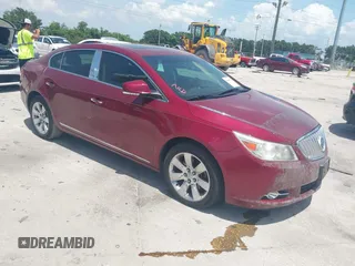 2011 Buick LaCrosse CXS with VIN 1G4GE5GDXBF105307, listed as a IAAI auction lot 42444392 with 121,233 mi miles and . Bid and sale history available at DreamBid. Image 1.