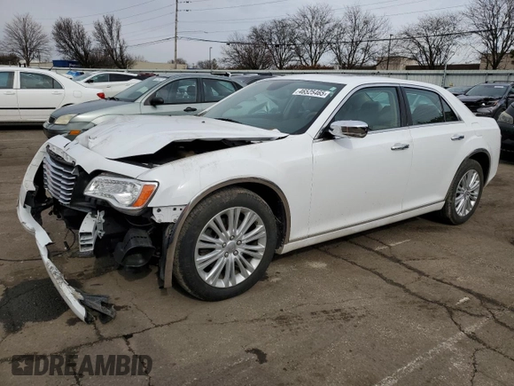 2014 Chrysler 300 C with VIN 2C3CCAKT8EH287743, listed as a Copart auction lot 46525465 with 86,282 mi miles and Salvage Title. Bid and sale history available at DreamBid. Image 1.