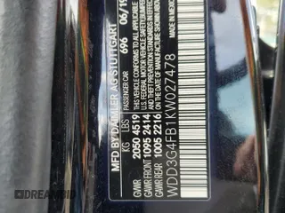 2019 Mercedes-Benz A 220 z VIN WDD3G4FB1KW027478, wystawiony jako Copart lot #54904335 z przebiegiem 64 979 mil mil oraz Szkoda całkowita • Salvage title. Historia ofert i sprzedaży dostępna na DreamBid. Obrazek 14.