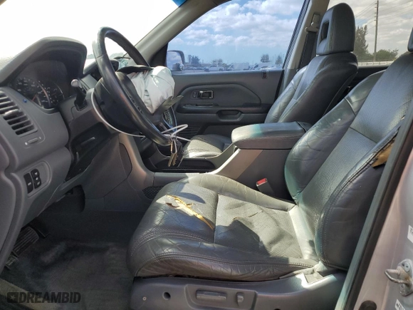 2003 Honda Pilot EX with VIN 2HKYF185X3H530541, listed as a Copart auction lot 49864285 with 296,419 mi miles and Salvage Title. Bid and sale history available at carsss.com. Image 7.