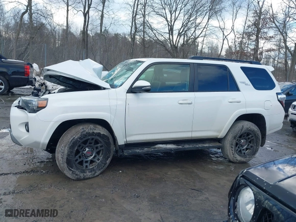 2019 Toyota 4Runner SR5 with VIN JTEBU5JR2K5647749, listed as a IAAI auction lot 41669287 with 120,772 mi miles. Bid and sale history available at carsss.com. Image 14.