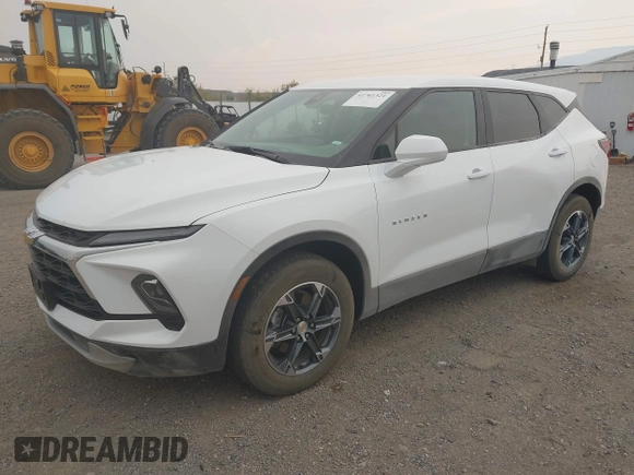 2025 Chevrolet Blazer LT with VIN 3GNKBHR46SS129936, listed as a IAAI auction lot 42761321 with 15,095 mi miles and . Bid and sale history available at DreamBid. Image 18.