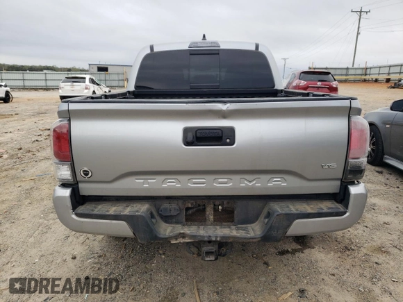 2023 Toyota Tacoma 4WD SR with VIN 3TMCZ5AN8PM535918, listed as a Copart auction lot 51680295 with 60,012 mi miles and Salvage Title. Bid and sale history available at carsss.com. Image 6.