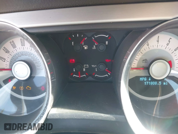 2011 Ford Mustang V6 with VIN 1ZVBP8AM2B5112645, listed as a IAAI auction lot 42062618 with 171,808 mi miles and . Bid and sale history available at DreamBid. Image 7.