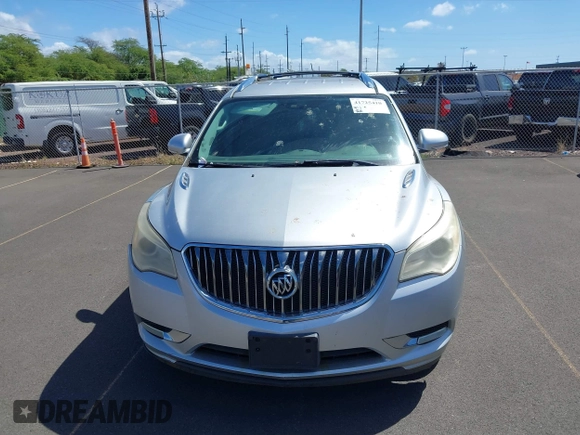 2015 Buick Enclave Convenience with VIN 5GAKRAKD9FJ147474, listed as a IAAI auction lot 41725410 with Not Provided miles and . Bid and sale history available at carsss.com. Image 12.