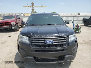 2017 Ford Police Interceptor Utility с VIN 1FM5K8AT2HGD93067, выставлен на аукционе Copart как лот 58985415 с пробегом 176 979 миль миль и Списание • Salvage title. История ставок и продаж доступна на DreamBid. Изображение 5.