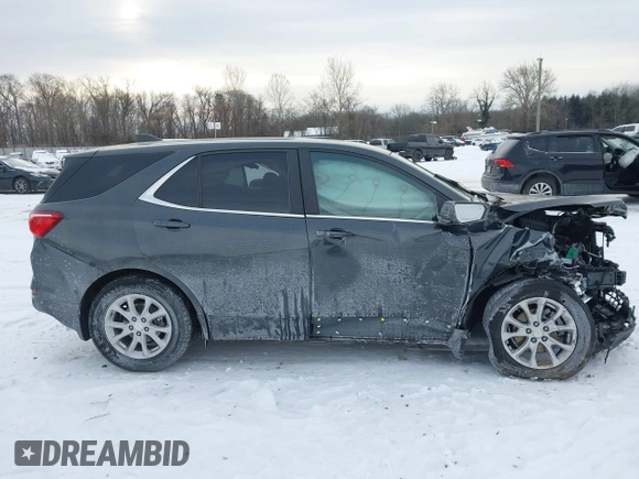 2021 Chevrolet Equinox LT with VIN 3GNAXKEV4ML305484, listed as a IAAI auction lot 41377188 with 25,636 mi miles. Bid and sale history available at carsss.com. Image 13.