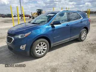 2019 Chevrolet Equinox LT with VIN 2GNAXKEV1K6107138, listed as a Copart auction lot 50838785 with 33,006 mi miles and Salvage Title. Bid and sale history available at DreamBid. Image 1.