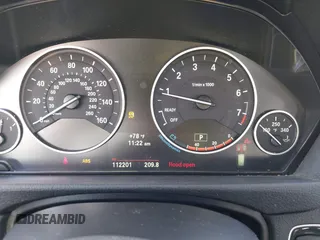 2014 BMW 3 Series 328i xDrive with VIN WBA3G7C58EKN36972, listed as a IAAI auction lot 41854952 with 112,201 mi miles and . Bid and sale history available at carsss.com. Image 7.