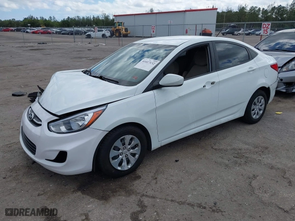 2015 Hyundai Accent GLS with VIN KMHCT4AE9FU808981, listed as a IAAI auction lot 41930246 with 160,406 mi miles. Bid and sale history available at carsss.com. Image 2.