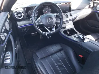 2018 Mercedes-Benz E-Class E 400 with VIN WDD1K6FB2JF039977, listed as a Copart auction lot 51891805 with 0 mi miles and Salvage Title. Bid and sale history available at carsss.com. Image 8.