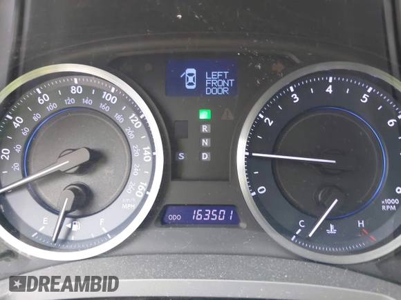 2012 Lexus IS 250 with VIN JTHBF5C23C5170960, listed as a IAAI auction lot 42280086 with 163,501 mi miles and . Bid and sale history available at DreamBid. Image 7.