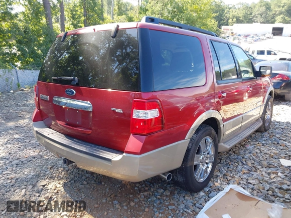 2008 Ford Expedition Eddie Bauer with VIN 1FMFU17568LA29112, listed as a IAAI auction lot 42725352 with 292,922 mi miles and . Bid and sale history available at DreamBid. Image 4.
