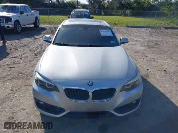 2018 BMW 2 Series 230i with VIN WBA2J1C50JVD09863, listed as a IAAI auction lot 41640142 with 110,432 mi miles. Bid and sale history available at carsss.com. Image 12.