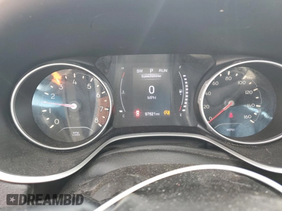 2019 Jeep Compass Sport z VIN 3C4NJCAB4KT699479, wystawiony jako Copart lot #57969445 z przebiegiem 97 621 mil mil oraz Szkoda całkowita • Salvage title. Historia ofert i sprzedaży dostępna na DreamBid. Obrazek 9.