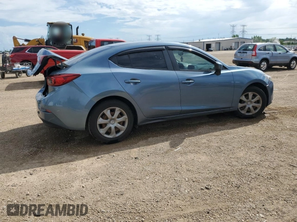 2014 Mazda 3 i Sport with VIN 3MZBM1U7XEM113322, listed as a Copart auction lot 62090905 with 131,743 mi miles and Salvage title. Bid and sale history available at DreamBid. Image 3.