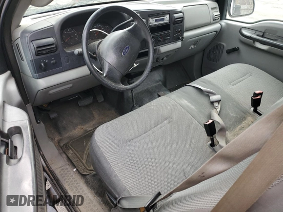 2005 Ford F-250 XL with VIN 1FTSX21545EA12074, listed as a Copart auction lot 50694745 with 174,406 mi miles and Salvage Title. Bid and sale history available at DreamBid. Image 8.