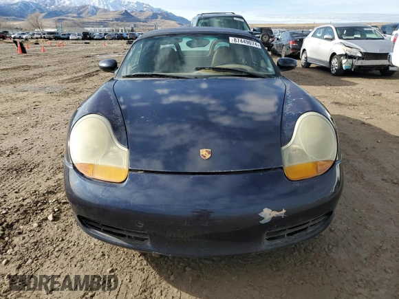 1998 Porsche Boxster z VIN WP0CA2987WU626225, wystawiony jako Copart lot #87449074 z przebiegiem 122 804 mil mil oraz Czysty tytuł • Clean title. Historia ofert i sprzedaży dostępna na DreamBid. Obrazek 5.