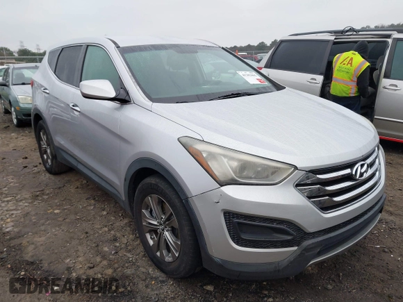 2014 Hyundai Santa Fe Sport with VIN 5XYZT3LB9EG135184, listed as a IAAI auction lot 41202065 with 189,394 mi miles. Bid and sale history available at carsss.com. Image 1.