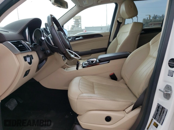 2017 Mercedes-Benz GLS 450 with VIN 4JGDF6EE7HA804451, listed as a Copart auction lot 49004054 with 77,997 mi miles and Salvage Title. Bid and sale history available at DreamBid. Image 7.