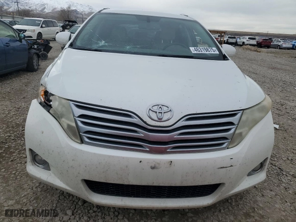 2009 Toyota Venza with VIN 4T3ZK11A59U007209, listed as a Copart auction lot 46319875 with NaN miles and Salvage Title. Bid and sale history available at carsss.com. Image 5.