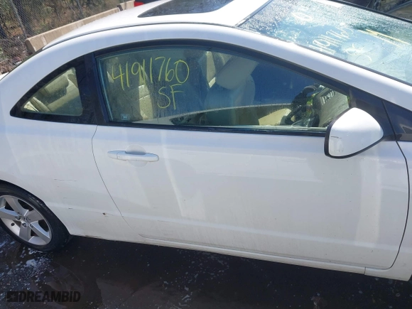 2008 Honda Civic Cpe EX-L with VIN 2HGFG12918H551571, listed as a IAAI auction lot 41911760 with 167,524 mi miles. Bid and sale history available at carsss.com. Image 14.
