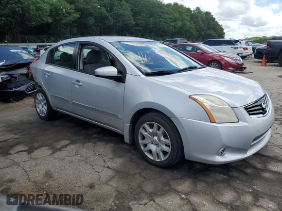 2010 Nissan Sentra S with VIN 3N1AB6AP5AL637034, listed as a Copart auction lot 61011835 with 176,874 mi miles and Salvage title. Bid and sale history available at DreamBid. Image 4.
