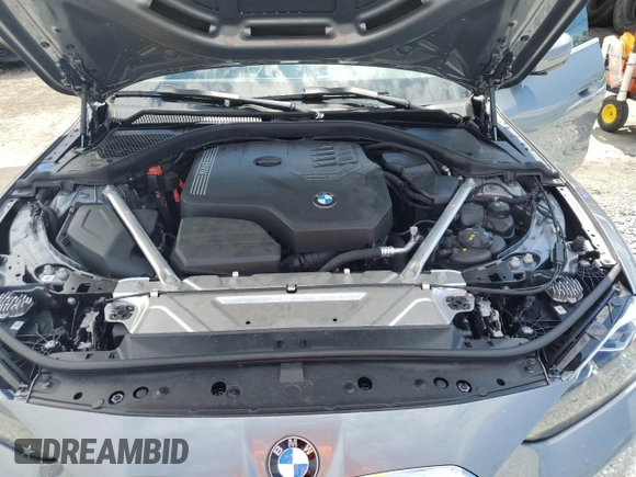 2024 BMW 4 Series 430i with VIN WBA63AV09RFT48581, listed as a Copart auction lot 56392545 with 12,811 mi miles and Non repairable. Bid and sale history available at DreamBid. Image 11.
