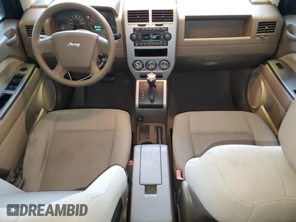 2007 Jeep Compass Sport with VIN 1J8FT47W17D118637, listed as a Copart auction lot 44781105 with 118,391 mi miles and Salvage Title. Bid and sale history available at carsss.com. Image 8.