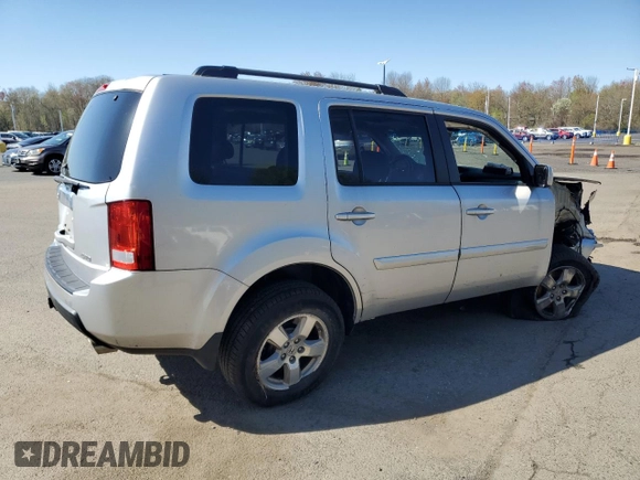 2011 Honda Pilot EX-L z VIN 5FNYF4H50BB061801, wystawiony jako Copart lot #54738365 z przebiegiem 103 719 mil mil oraz Szkoda całkowita • Salvage title. Historia ofert i sprzedaży dostępna na DreamBid. Obrazek 3.