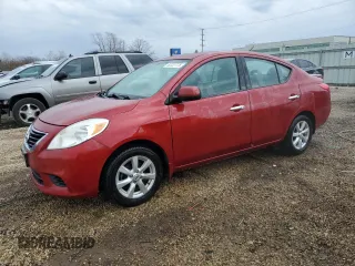 2014 Nissan Versa SV with VIN 3N1CN7APXEL839458, listed as a Copart auction lot 52222775 with 115,971 mi miles and Salvage Title. Bid and sale history available at DreamBid. Image 1.