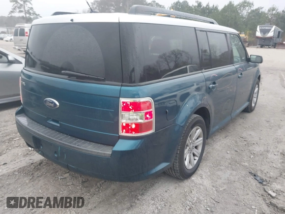2011 Ford Flex SE with VIN 2FMGK5BC6BBD10583, listed as a IAAI auction lot 41715689 with 168,575 mi miles. Bid and sale history available at carsss.com. Image 4.