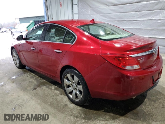 2013 Buick Regal Turbo Premium 1 z VIN 2G4GS5EV7D9126986, wystawiony jako Copart lot #50966575 z przebiegiem 81 367 mil mil oraz Szkoda całkowita • Salvage title. Historia ofert i sprzedaży dostępna na DreamBid. Obrazek 2.