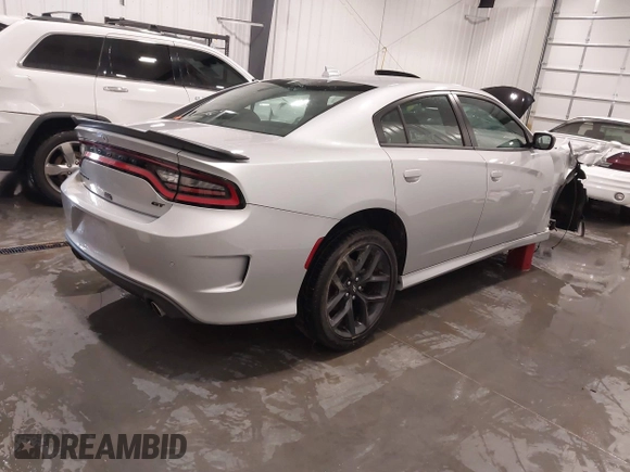2021 Dodge Charger GT with VIN 2C3CDXHG0MH527442, listed as a IAAI auction lot 41326028 with 31,503 mi miles and . Bid and sale history available at DreamBid. Image 4.