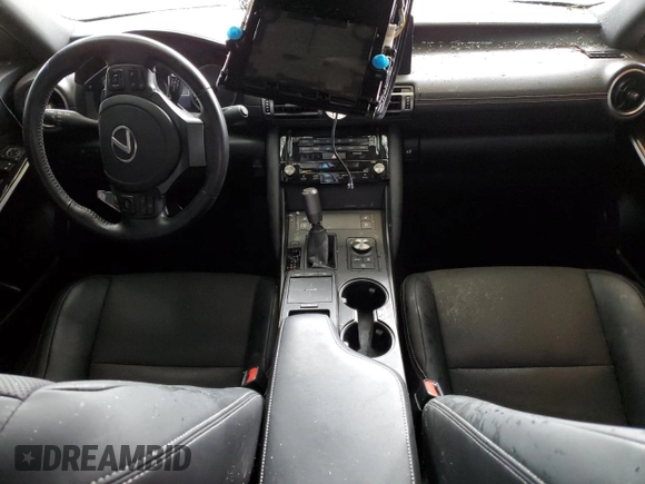 2021 Lexus IS 300 with VIN JTHCA1D22M5111409, listed as a Copart auction lot 60560445 with 21,589 mi miles and Non repairable. Bid and sale history available at DreamBid. Image 8.