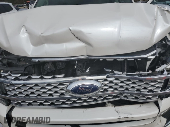 2019 Ford Expedition Platinum with VIN 1FMJU1MT9KEA71167, listed as a Copart auction lot 45425605 with 49,488 mi miles and Salvage Title. Bid and sale history available at carsss.com. Image 12.
