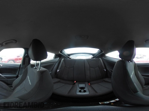 2012 Hyundai Veloster w/Gray Int with VIN KMHTC6AD3CU057620, listed as a IAAI auction lot 42320549 with 113,491 mi miles and . Bid and sale history available at DreamBid. Image 18.