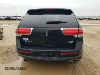 2012 Lincoln MKX with VIN 2LMDJ6JK4CBL01777, listed as a Copart auction lot 47682795 with 186,511 mi miles and Salvage Title. Bid and sale history available at carsss.com. Image 6.