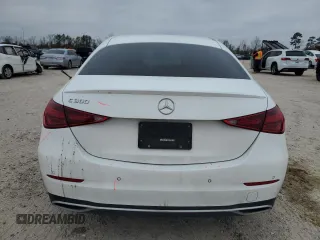 2022 Mercedes-Benz C 300 with VIN W1KAF4GB4NR020987, listed as a Copart auction lot 88933735 with 76,023 mi miles and Salvage Title. Bid and sale history available at DreamBid. Image 6.