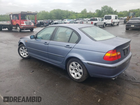 2002 BMW 3 Series 325xi with VIN WBAEU33402PF71539, listed as a Copart auction lot 58396995 with 154,644 mi miles and Salvage title. Bid and sale history available at DreamBid. Image 2.