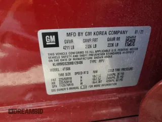 2021 Buick Encore GX Select with VIN KL4MMDS28MB128406, listed as a Copart auction lot 62554525 with 89,219 mi miles and Clean title. Bid and sale history available at DreamBid. Image 12.