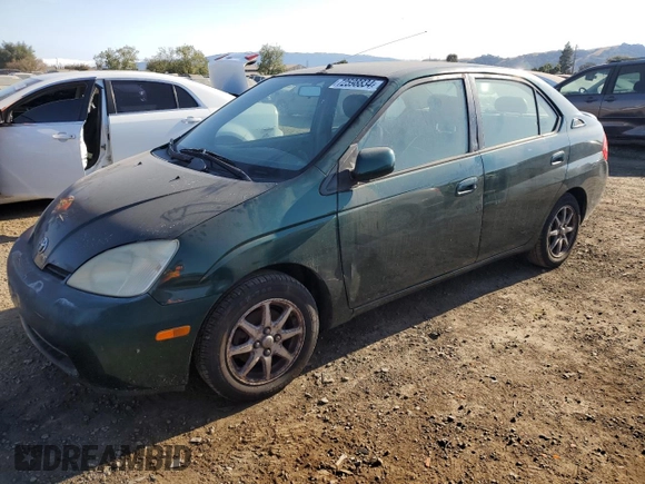 2002 Toyota Prius with VIN JT2BK12U920053834, listed as a Copart auction lot 72598834 with 310,920 mi miles and Clean Title. Bid and sale history available at carsss.com. Image 1.