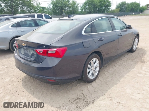2025 Chevrolet Malibu LT with VIN 1G1ZD5ST5SF126296, listed as a IAAI auction lot 41941842 with 10,500 mi miles and . Bid and sale history available at DreamBid. Image 4.