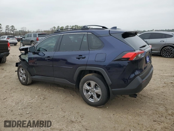 2025 Toyota RAV4 XLE with VIN 2T3W1RFVXSW368361, listed as a Copart auction lot 42827225 with 900 mi miles and Salvage Title. Bid and sale history available at carsss.com. Image 2.