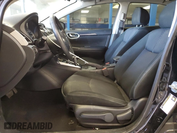 2019 Nissan Sentra S with VIN 3N1AB7AP6KY340946, listed as a Copart auction lot 53233165 with 72,165 mi miles and Salvage Title. Bid and sale history available at carsss.com. Image 7.