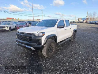 2023 Chevrolet Colorado 4WD Trail Boss with VIN 1GCPTEEK7P1181101, listed as a Copart auction lot 48180015 with 23,423 mi miles and Salvage Title. Bid and sale history available at carsss.com. Image 1.