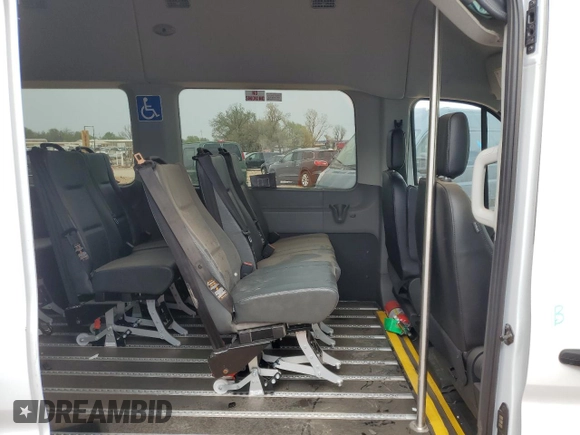 2024 Ford Transit with VIN 1FDAX2X87RKA56893, listed as a Copart auction lot 51166465 with 10,273 mi miles and Non repairable. Bid and sale history available at DreamBid. Image 11.